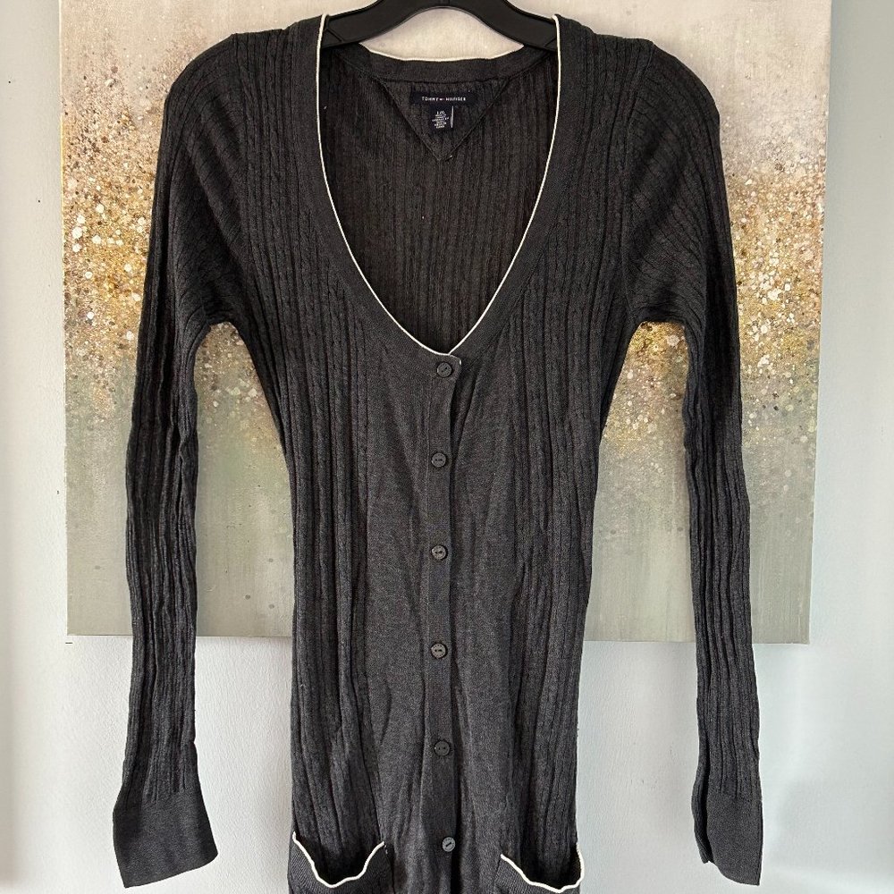 Tommy Hilfiger Ribbed Cardigan (NWOT)